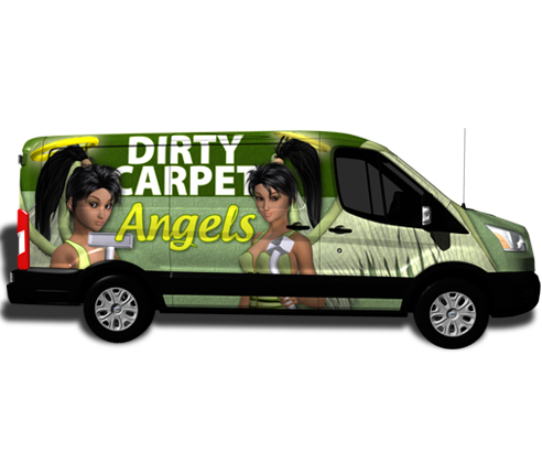 Dirty Carpet Angels Van